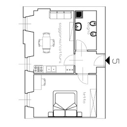 Planimetria appartamento 5